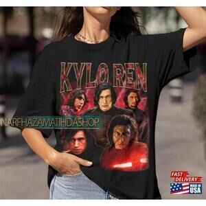 Kylo Ren Star Wars Villain Graphic Unisex T-Shirt